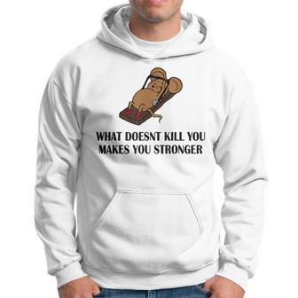 What Doesn't Kill You Mouse Motivation Hoodie - Monsterry AU