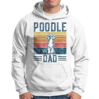 Dog Dad Vintage Poodle Dad Hoodie - Monsterry UK