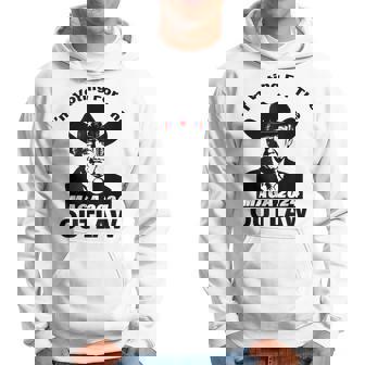 Donald Trump Maga I'm Voting For The Outlaw 2024 President Hoodie | Mazezy