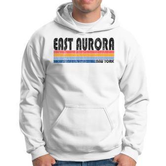 East Aurora Ny Hometown Pride Retro 70S 80S Style Hoodie - Monsterry UK