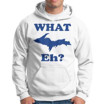 What Up Eh Michigan Upper Peninsula Hoodie - Monsterry DE