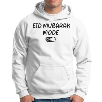 Eid Mubarak Mode On Eid Al Fitr 2024 Holy Month Hoodie | Mazezy DE