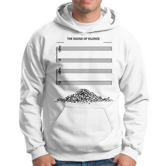 El Sonido Del Silencio Musical Divertido Sudadera - Regaloses