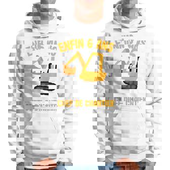 Enfant 6 Ans Anniversaire Pelleteuse Chantier Garcon Excavateur Sweat à capuche - Cadeauxyz