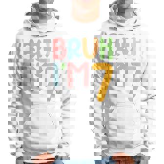 Enfant Bruh Je Fête Mes 7 Ans Sweat à capuche - Cadeauxyz