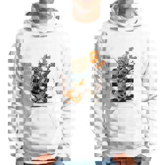 Enfant Guitare Rock Music Chaton Chat 6 Ans Sweat à capuche - Cadeauxyz