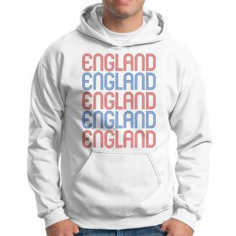 England 24 English Retro Sports Fans 2024 Vintage Classic Hoodie - Monsterry UK
