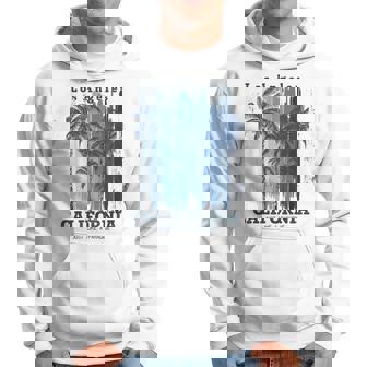 Enjoy Cool Los Angeles California Illustration Graphic Style Hoodie - Thegiftio