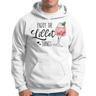 Enjoy The Lillet Things Früchte Cocktail Sommer Alkohol Kapuzenpullover - Geschenkecke