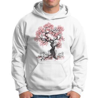 Fantasy Cherry Blossom Tree Spirit Kodama Sakura Hoodie - Thegiftio UK