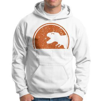 Fatherhood Is A Walk In The Park Dino Father's Day Hoodie - Seseable