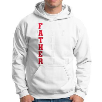 Fathers Day Daddy Strong Birthday Hero Daddy Dad Hoodie - Seseable