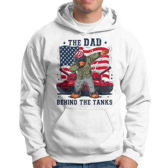 Father's Day Military Guard Dad 4Th July American Flag 2024 Hoodie - Thegiftio UK
