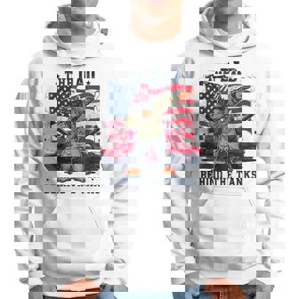Father's Day Military Guard Dad 4Th July American Flag 2024 Hoodie - Thegiftio