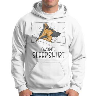 Favorite Sleep Napping German Shepherd Pajama Hoodie - Thegiftio UK