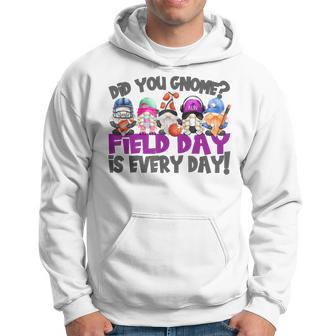 Field Day Is Every Day Quote For Educators With Gnomes Hoodie - Monsterry UK