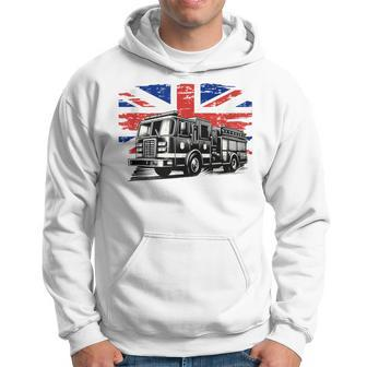 Firefighter Truck Family Firefighter Dad Father Day Birthday Hoodie - Seseable