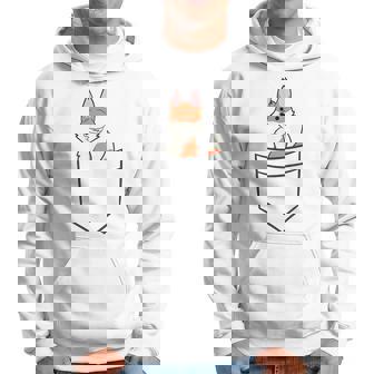 Fox In The Pocket Cute Baby Pocket Fox Hoodie - Thegiftio UK