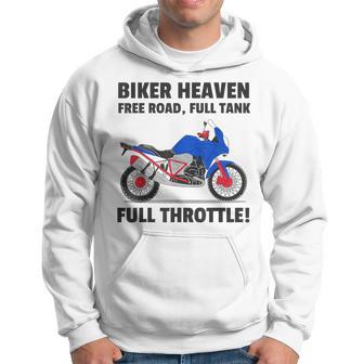 Full Throttle Motorbikes & Motorcycle Hoodie - Thegiftio UK