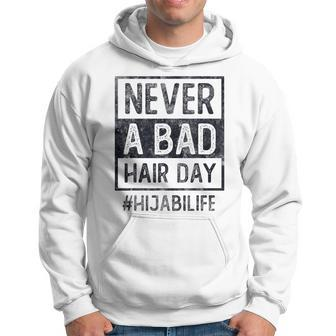 Never A Bad Hair Day Hijab Choice Fight Hate Crime Hoodie - Monsterry