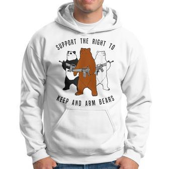 Bear Fun Support The Right To Arm Bears Hoodie - Monsterry CA