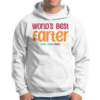 Dad Joke World's Best Farter I Mean Father Fathers Day Hoodie - Seseable