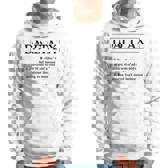 Dad Tax Definition Dad Father's Day For Husband Dad Hoodie - Thegiftio UK