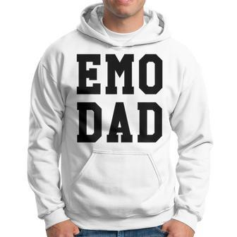 Emo Dad Punk Goth Music Scene Father Hoodie - Monsterry