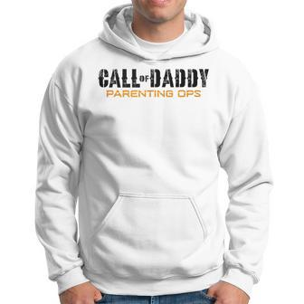 Father's Day Gamer Dad Call Of Daddy Parenting Ops Hoodie - Thegiftio UK