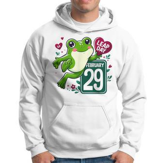 Frog Lover Happy Leap Day February 29 Leap Day Hoodie - Monsterry