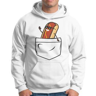 Hotdog In A Pocket Meme Grill Cookout Barbecue Joke Hoodie - Monsterry CA