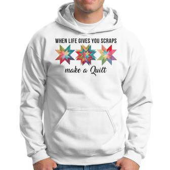 Quilter Make A Quilt Quilting Sewing Fabric Hoodie | Mazezy CA