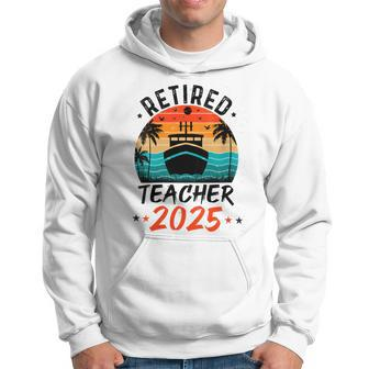 Retirement 2025 Teacher Class Of 2025 Father's Day Dad Hoodie - Thegiftio UK