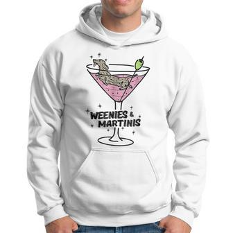 Weenies And Martinis Apparel Hoodie - Seseable