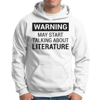 Writers Poets Authors Literature Fans Hoodie - Monsterry CA
