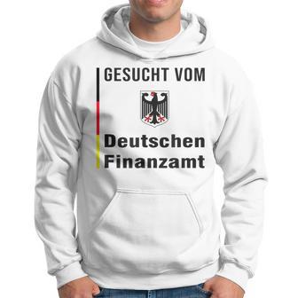 Gesucht Vom Deutschen Finanzamt Tax Evasion White Hoodie - Seseable