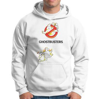 Ghostbusters Frozen Empire No Ghost Stay Puft Gray Hoodie - Seseable