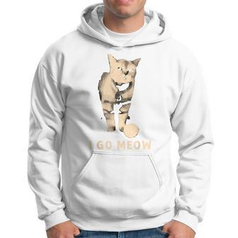 I Go Meow Cute Singing Cat Meme I Go Meow Cat Hoodie - Monsterry UK