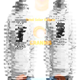 Grannis Arkansas Total Solar Eclipse 2024 Hoodie - Thegiftio