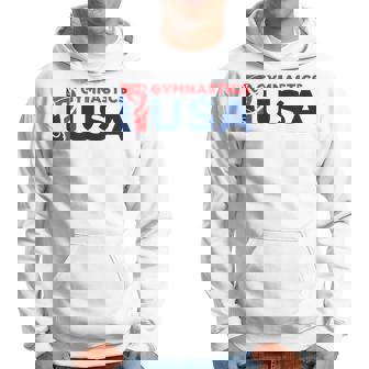 Gymnastics Usa Support The Team Usa Flag Hoodie - Monsterry