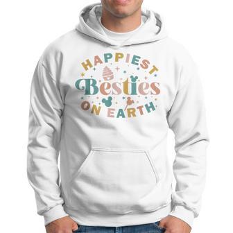 Happiest Besties On Earth Matching Family Mouse Group Hoodie - Thegiftio UK