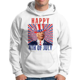 Happy 4Th Of July Confused Joe Biden Fathers Day Hoodie - Thegiftio UK