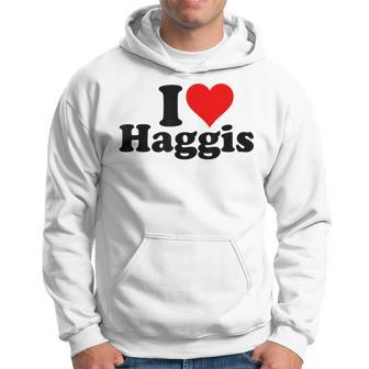 I Heart Love Haggis Hoodie - Thegiftio UK