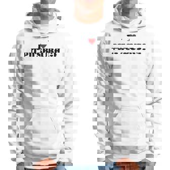 I Heart Usa City I Love Pittsburgh Hoodie - Seseable