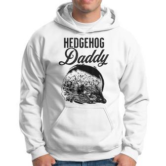 Hedgehog Daddy Father Dad Hedgehog Hoodie - Monsterry