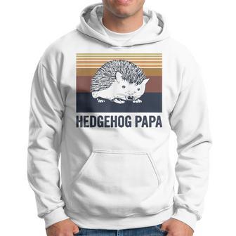 Hedgehog Papa Quote For A Hedgehog Dad Hoodie - Monsterry UK