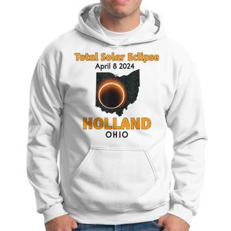 Holland Ohio Total Solar Eclipse 2024 Hoodie - Thegiftio UK