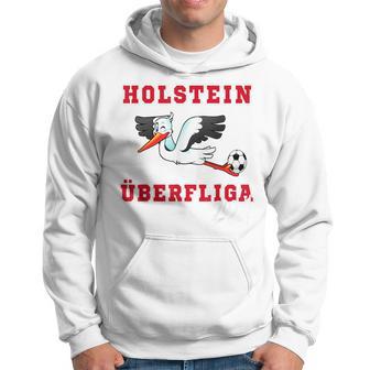 Holstein Fußball Kicken Fan Kiel Stadion Blau Weiss Kapuzenpullover - Geschenkecke