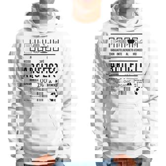 Hombre Divertido Arquitectura Graduación Arquitecto Sudadera - Regaloses