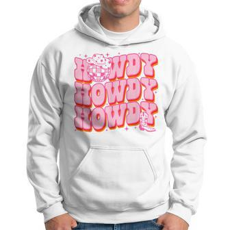 Howdy Southern Western Country Rodeo Pink Cowgirl Women Hoodie | Mazezy DE